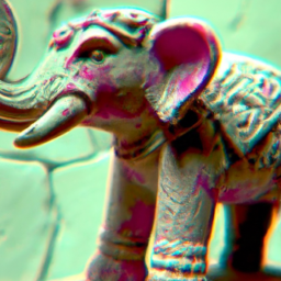 Discovery of Ancient Buddhist Elephant Statue in India