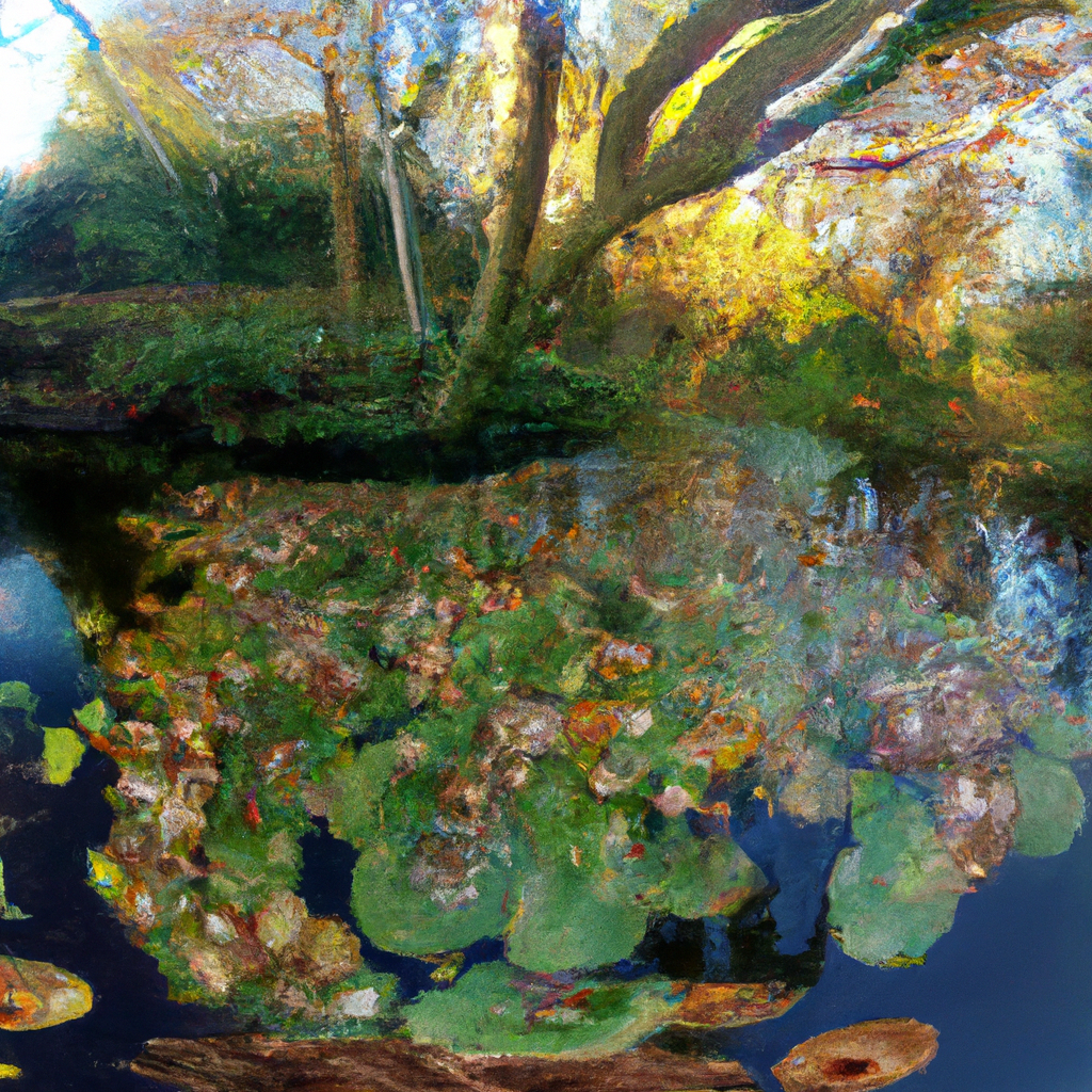 Exploring Pond Species in the Autumn Wildlife Garden